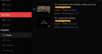 5KPlayer screenshot 3