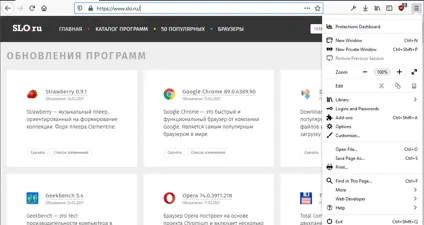 LibreWolf screenshot 1