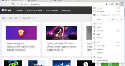 Microsoft Edge screenshot 1