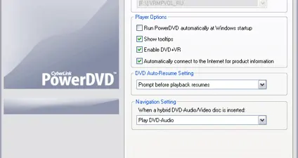 PowerDVD screenshot 2