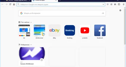 SlimBrowser screenshot 1