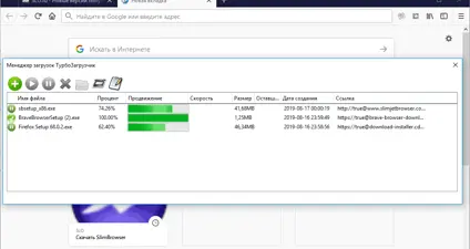 SlimBrowser screenshot 3