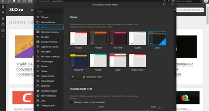 Vivaldi screenshot 2