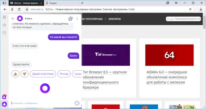 Yandex Browser screenshot 2